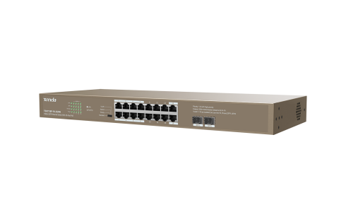 PoE коммутатор Tenda TEG1118P-16-250W фото 2