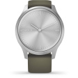 Смарт-часы Garmin Vivomove Style серебряный/зеленый фото 3