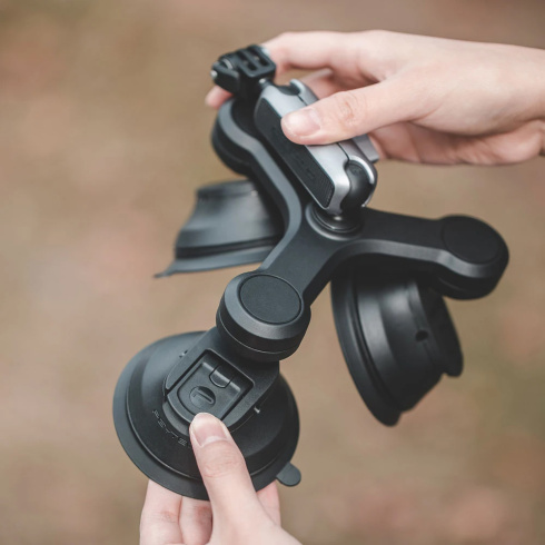 Крепление с присоской для экшн-камер PGYTECH Three-Arm Suction Mount фото 2