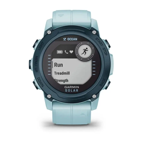 Смарт-часы Garmin Descent G1 45 мм Solar сапфир/Ocean Edition, силикон фото 6