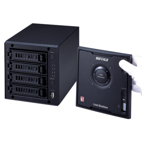 Сетевое хранилище Buffalo LinkStation Pro Quad LS-QV4.0TL/R5-EU фото 3