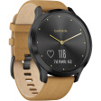 Смарт-часы Garmin Vivomove HR Premium без GPS черный/коричневый фото 4