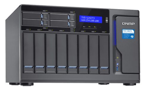 Сетевой RAID-накопитель QNAP TVS-1282T3-i7-32G фото 8
