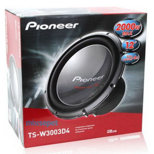 Автомобильный сабвуфер Pioneer TS-W3003D4 фото 5