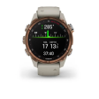 Смарт-часы Garmin Descent Mk3i 43 мм AMOLED сапфир/бронзовый титан, серый силикон фото 8