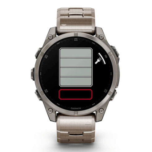 Смарт-часы Garmin Fenix 8 47 мм AMOLED сапфир/золотой, титан фото 4