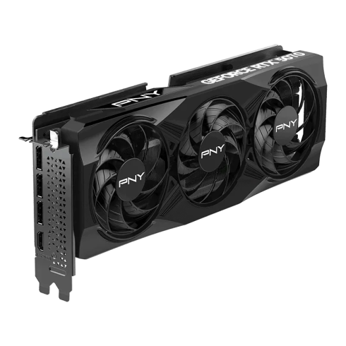 Видеокарта PNY GeForce RTX 5070 12GB Overclocked Triple Fan фото 3