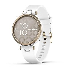 Смарт-часы Garmin Lily Sport, стекло/полимер, белые/силикон