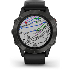 Смарт-часы Garmin Fenix 6 Sapphire серый