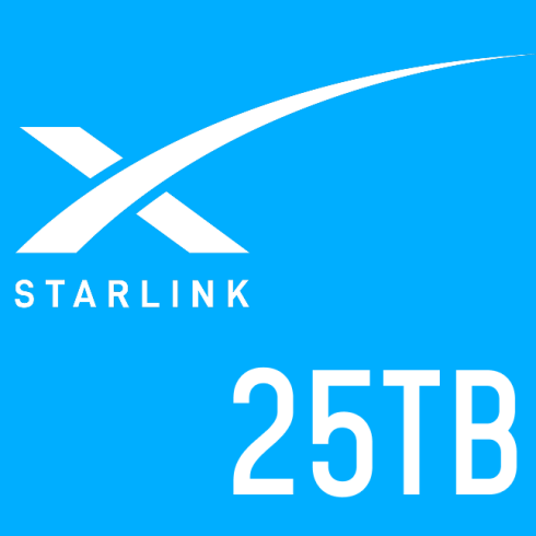 Услуги связи пакет Starlink Local Priority 25 TB фото 1