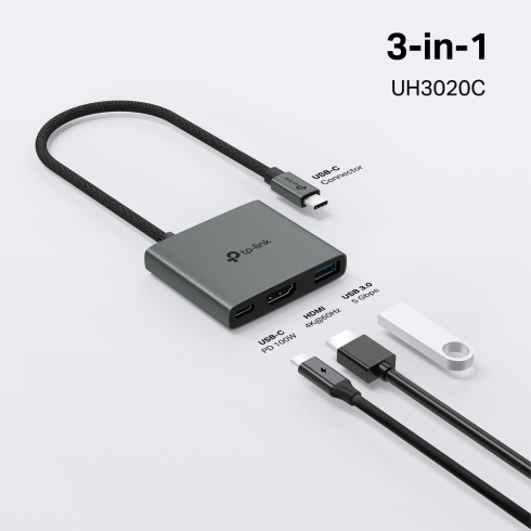 Концентратор USB TP-Link UH3020C фото 4