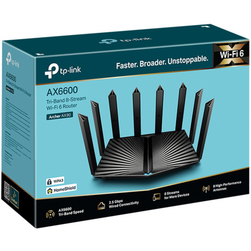 Wi‑Fi роутер Tp-Link Archer AX90 фото 4