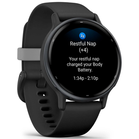 Смарт-часы Garmin Vivoactive 5 AMOLED черный/силикон фото 4