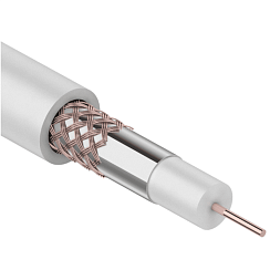 Коаксиальный кабель PROconnect RG-6U Light 100м белый