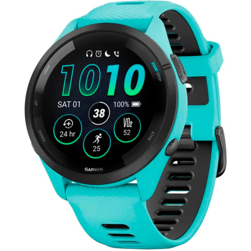 Смарт-часы Garmin Forerunner 265 бирюзовые/силикон фото 1