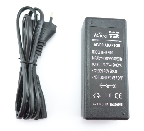 Блок питания Mikrotik POE 24V 2A 48W фото 2