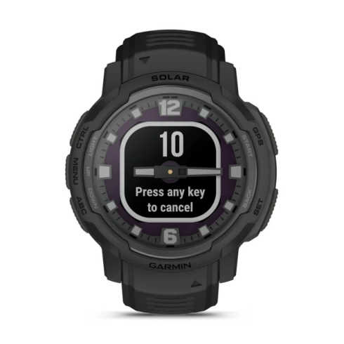 Смарт-часы Garmin Instinct Crossover Solar - Tactical Edition Black фото 3