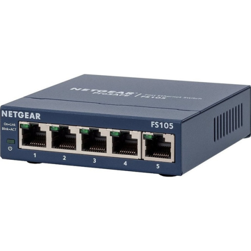 Неуправляемый коммутатор Netgear FS105-300PES фото 2