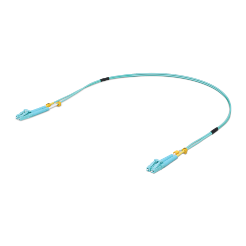 Оптоволоконный патч-корд Ubiquiti 10 Gbps OM3 Duplex LC Cable 0.5 м фото 1