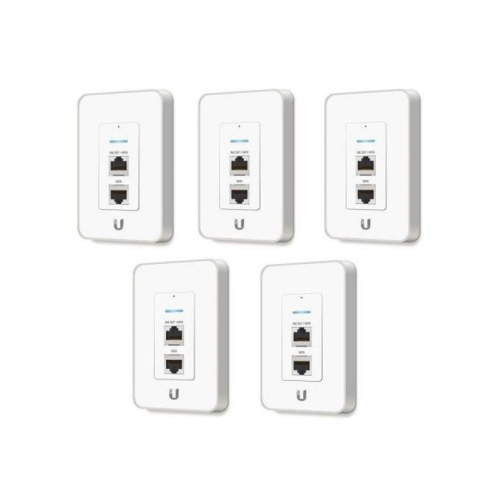 Комплект из 5 точек доступа UBNT UniFi UAP IW IN-WAll ACCESS POINT 5 PACK фото 2