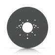 Монтажная пластина Ubiquiti Gang Box Mounting Plate (Black) фото 2
