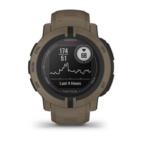 Смарт-часы Garmin Instinct 2 Solar Tactical Edition Coyote Tan фото 6
