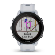 Смарт-часы Garmin Forerunner 955 Solar белые/силикон фото 3