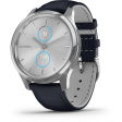 Смарт-часы Garmin Vivomove Luxe серебряный/синий фото 4