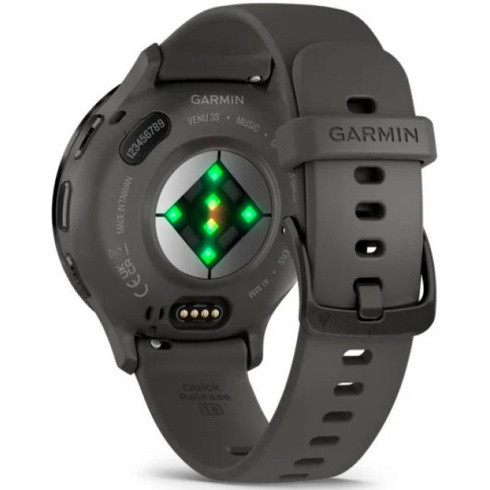Смарт-часы Garmin Venu 3S 41 мм AMOLED темно-серый/силикон фото 8
