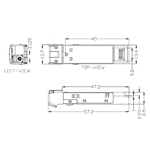 SFP модуль Hikvision HK-SFP-1.25G-20-1310