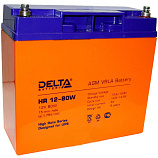 Аккумуляторная батарея Delta HR 12-80W