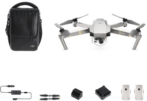 Дрон DJI Mavic Pro Fly More Combo Platinum фото 6