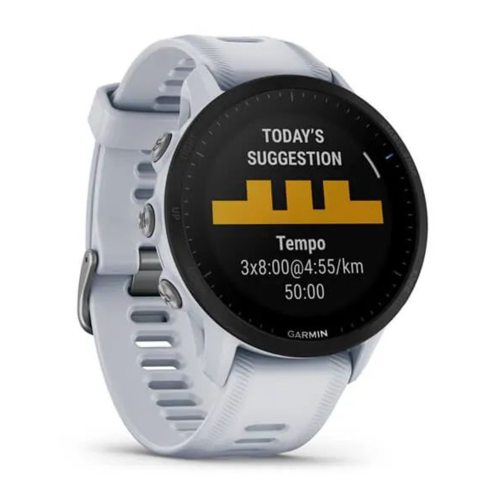 Смарт-часы Garmin Forerunner 955 белые/силикон фото 2