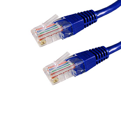 Патч-кабель SHIP UTP Cat5e синий 0.5 м 