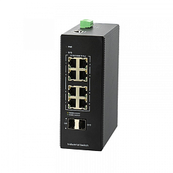 PoE коммутатор BDCOM IES200-V25-2S8P