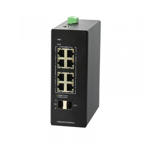 PoE коммутатор BDCOM IES200-V25-2S8P фото 1