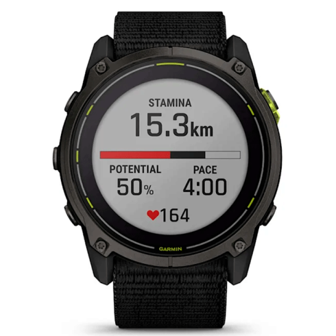 Смарт-часы Garmin Enduro 3 51 мм AMOLED стекло/стальной, черный фото 5