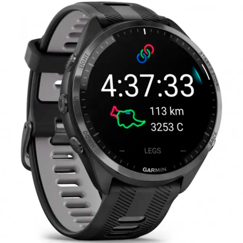Смарт-часы Garmin Forerunner 965 черные/силикон фото 2