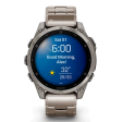Смарт-часы Garmin Fenix 8 47 мм AMOLED сапфир/золотой, титан фото 12