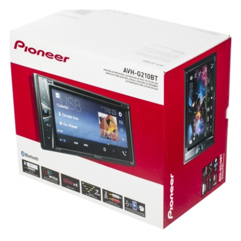 Автомагнитола Pioneer AVH-G210BT фото 5