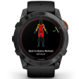 Смарт-часы Garmin Fenix 7X Pro 51 мм Solar стекло/темный, силикон фото 3