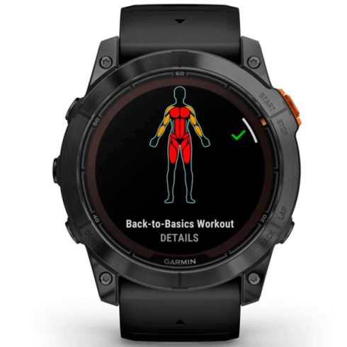 Смарт-часы Garmin Fenix 7X Pro 51 мм Solar стекло/темный, силикон фото 3