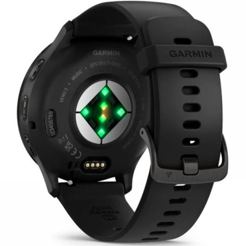 Смарт-часы Garmin Venu 3 45 мм AMOLED черный/силикон фото 8