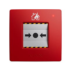 Настенная кнопка Ajax ManualCallPoint (Red) 