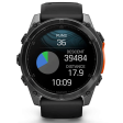 Смарт-часы Garmin Fenix 8 51 мм AMOLED стекло/черный, силикон фото 8