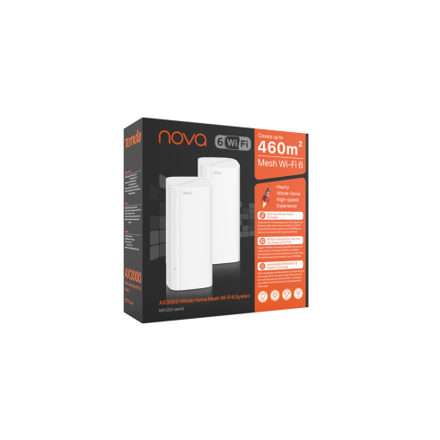 Wi-Fi роутер Tenda MX12 АХ3000 EasyMesh (2 pack) фото 3