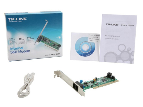 Модем аналоговый внутренний TP-Link TM-IP5600 PCI фото 5