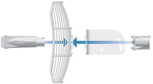 Радиомост Ubiquiti AirGrid M5-23 фото 3