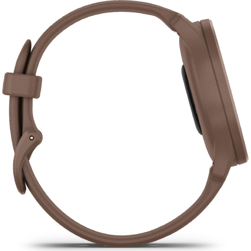 Смарт-часы Garmin Vivomove Sport, стекло/полимер, коричневые/силикон фото 6