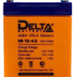 Аккумуляторная батарея Delta HR 12-4.5 фото 1